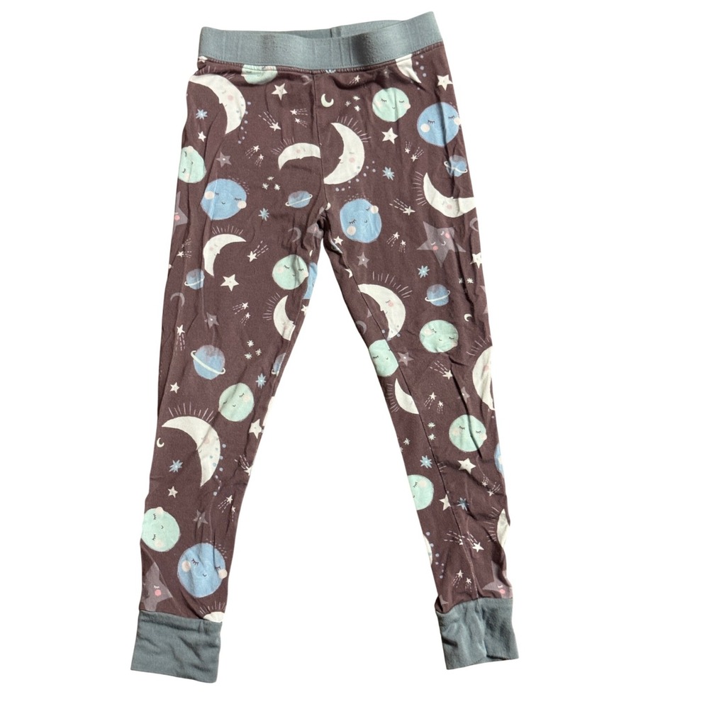 Little Sleepies 2T To the Moon & Back Bamboo Viscose Pajama Pants Celestial